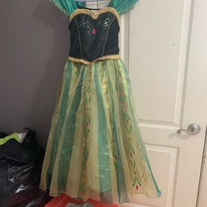 Disney Frozen Anna coronation dress